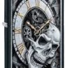 Zippo - Skull Clock Black Matte 1 Zippo - Skull Clock Black Matte -Cheap T-Shirt Store 549540 000 001