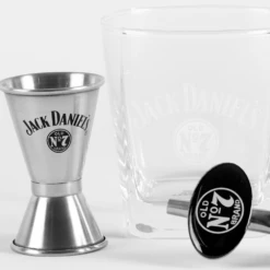 Jack Daniel's Pourer, Jigger & Glasses Set -Cheap T-Shirt Store 553068 002 h