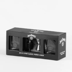 Jack Daniel's Pourer, Jigger & Glasses Set -Cheap T-Shirt Store 553068 006