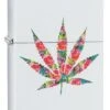 Zippo 214 Floral Leaf Design -Cheap T-Shirt Store 573476 000 001