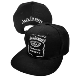 Jack Daniels Full Label Flat Peak Cap -Cheap T-Shirt Store 580582 000 002
