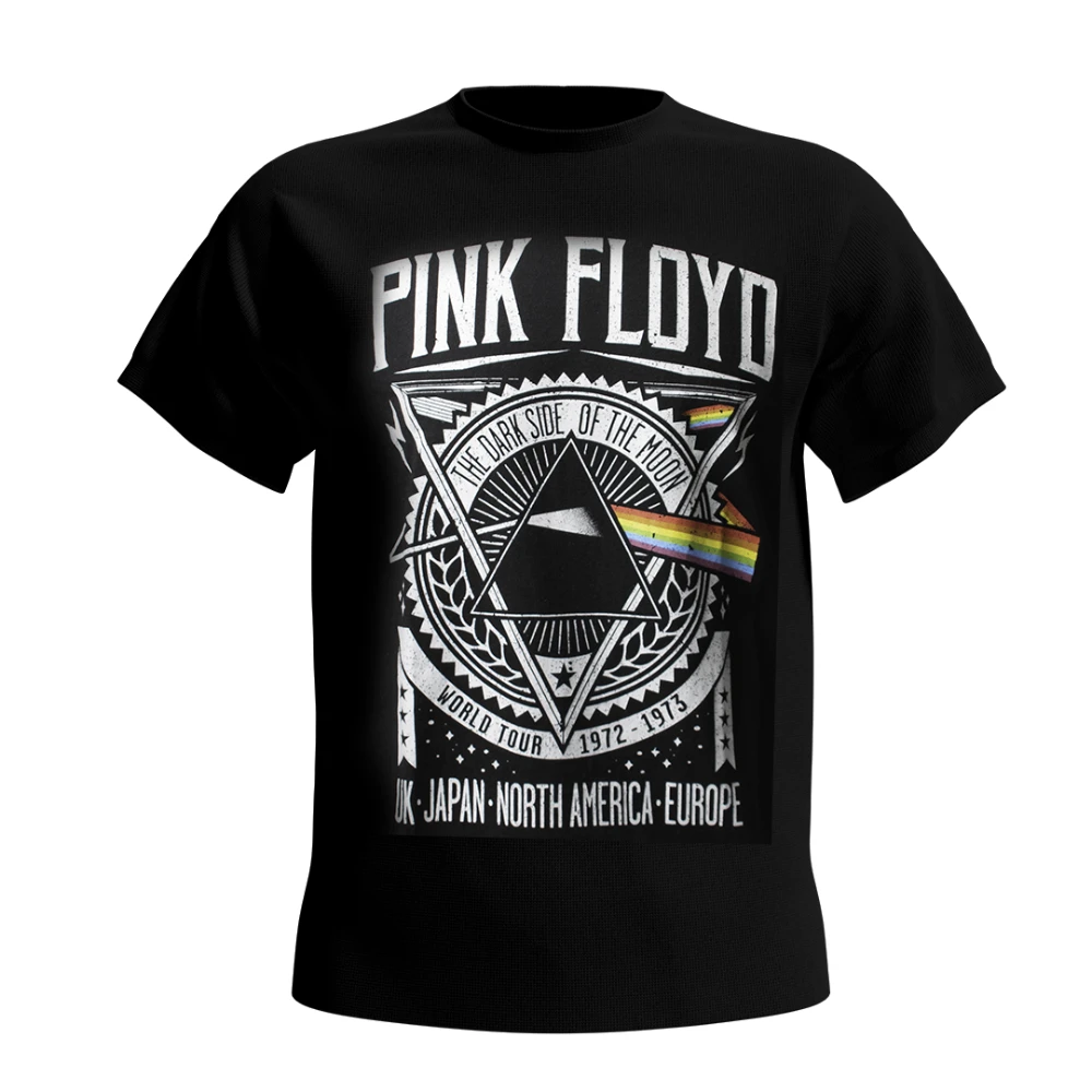 Pink Floyd Dark Side Of The Moon World Tour Full Logo Tee 3 Pink Floyd Dark Side Of The Moon World Tour Full Logo Tee