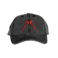 Cheap T-Shirt Store 22 Metallica 1983 Logo Washed Cap
