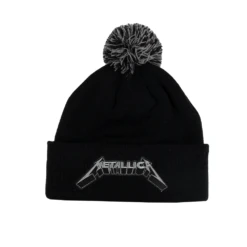 Pom Pom Metallica Beanie